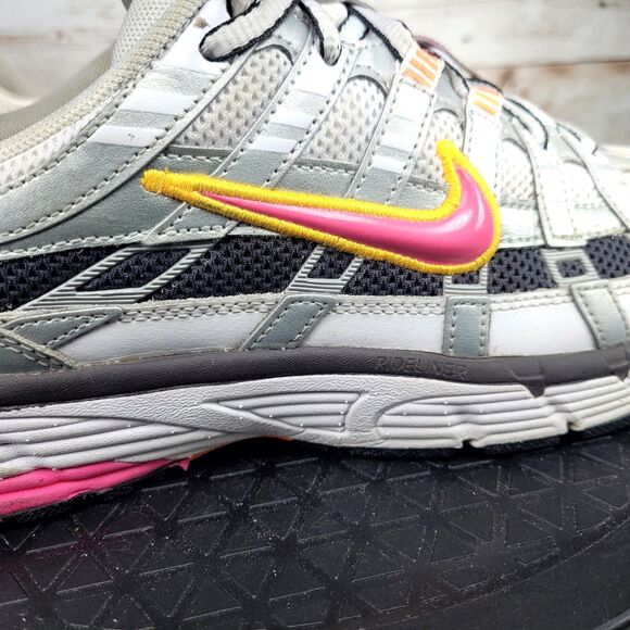 Nike P-6000 Laser Women's Size 9 Fuchsia White Athletic Training Running Shoes - Picture 2 of 12
